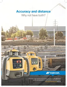 Topcon Lasers print ad