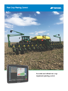Topcon Row Crop Planting brochure - Rev A