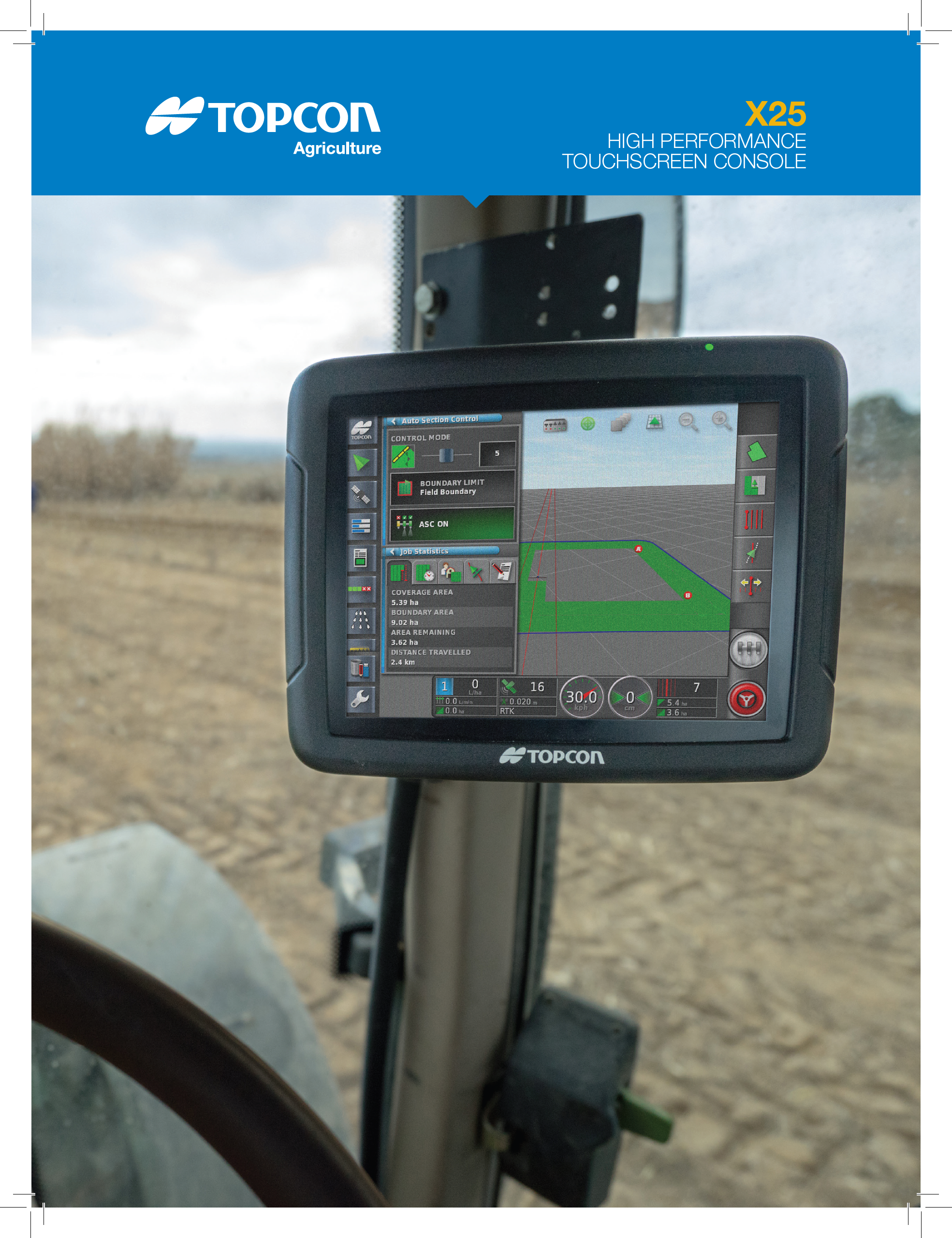 Topcon X25 Console brochure