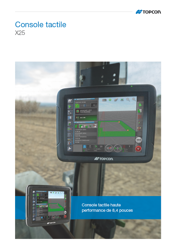 Topcon X25 Console brochure