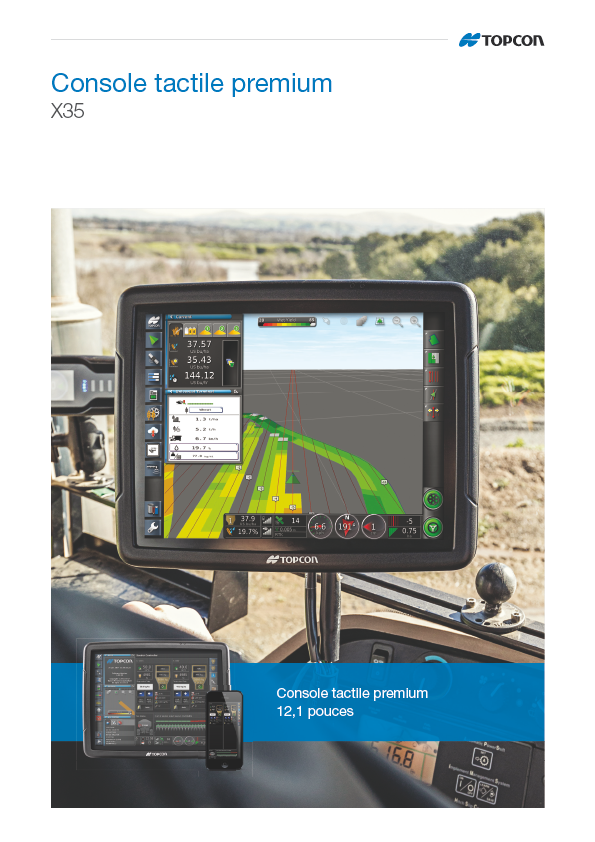 Topcon X35 Console brochure