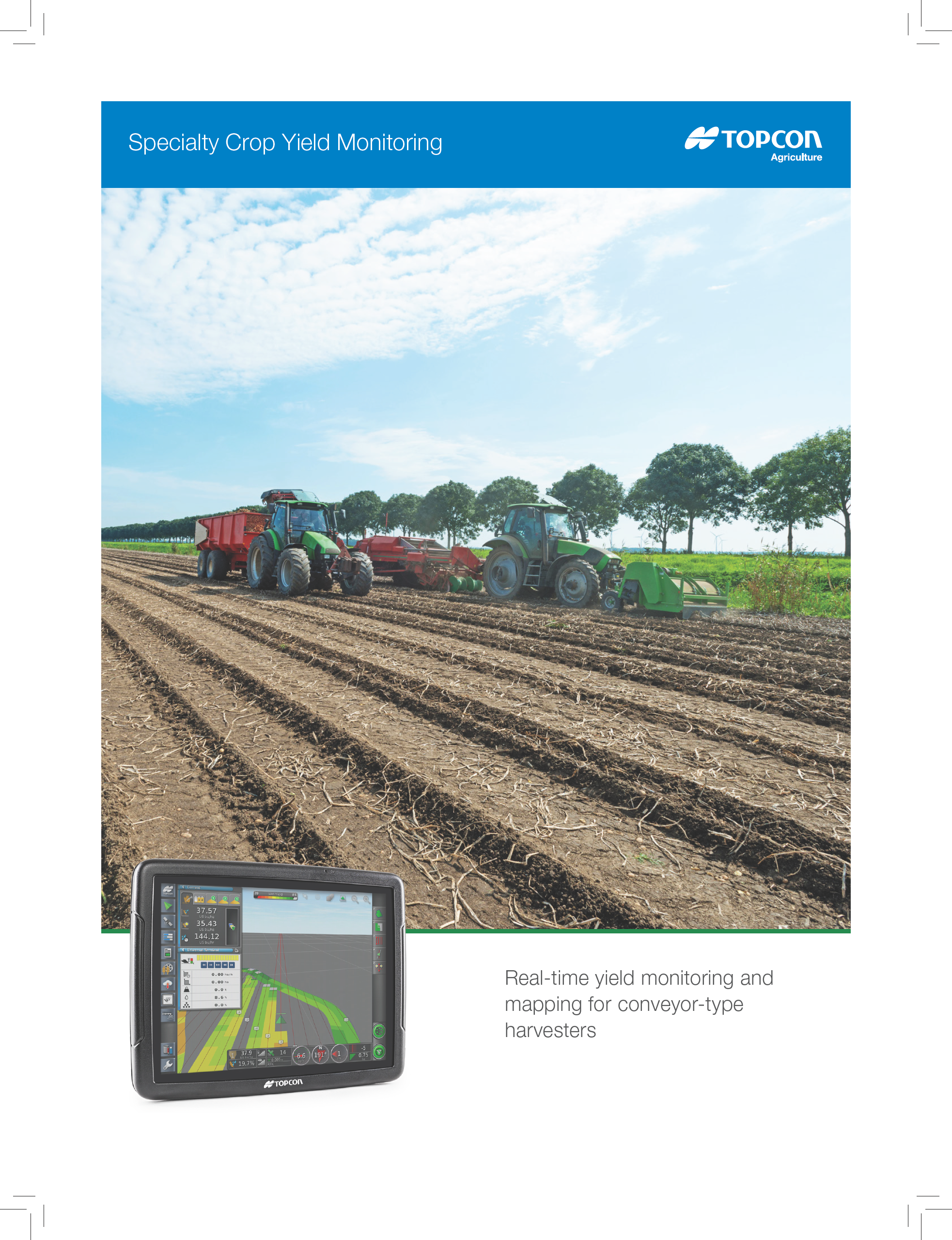 Topcon YieldTrakk Specialty brochure