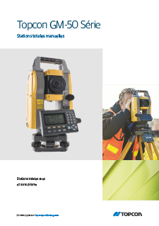 Topcon GM-50 Series brochure