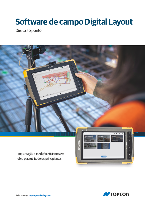 Topcon Digital Layout brochure (Portuguese) - Rev C