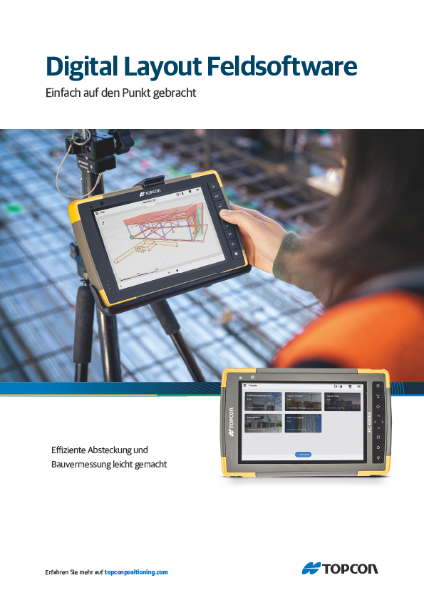 Topcon Digital Layout Brochure (German) - Rev C
