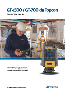 Topcon GT-1500 / GT-700 Brochure (Spanish) - Rev A