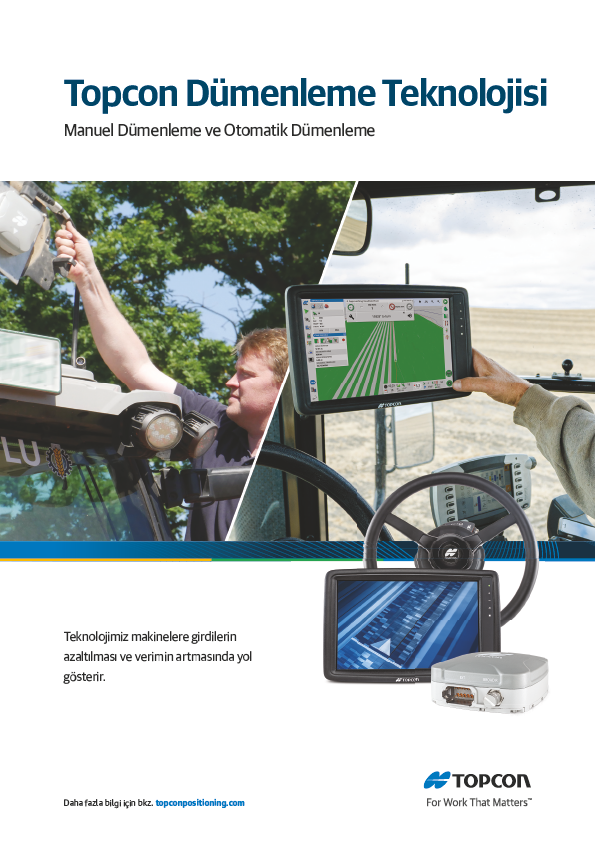 Topcon Guidance Brochure (Turkish) - Rev B