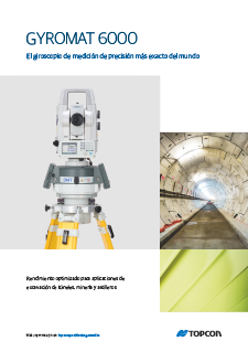 Topcon Gyromat 6000 Brochure (Spanish) - Rev A
