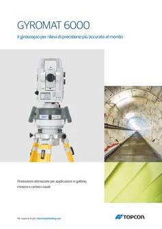 Topcon Gyromat 6000 Brochure (Italian) - Rev A