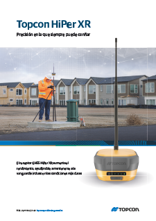 Topcon HiPer XR Brochure (Spanish) - Rev A