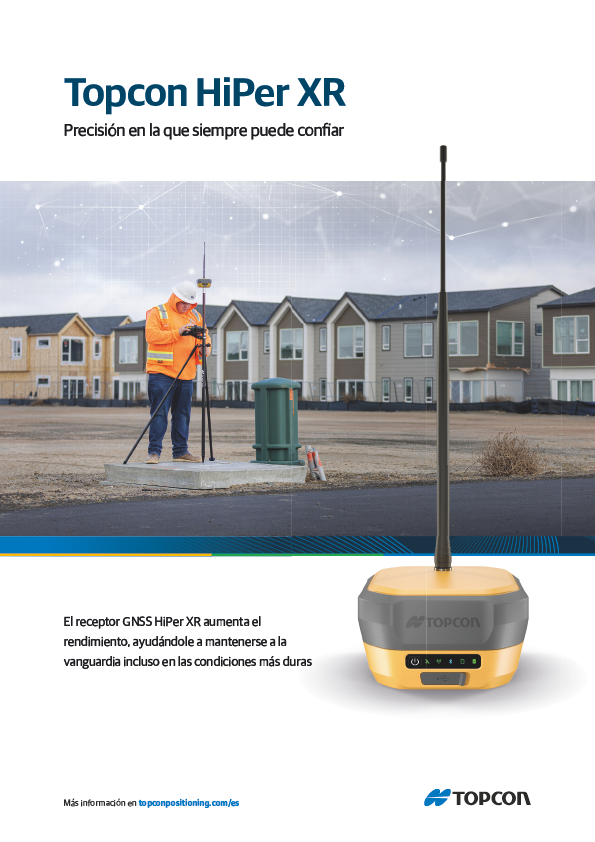 Topcon HiPer XR Brochure (Spanish) - Rev A