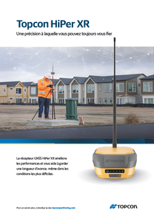 Topcon HiPer XR Brochure (French) - Rev A