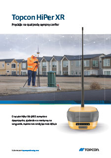 Topcon HiPer XR Brochure (Portuguese) - Rev A