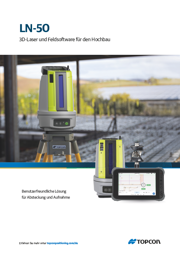 Topcon LN-50 Brochure (German) - Rev B