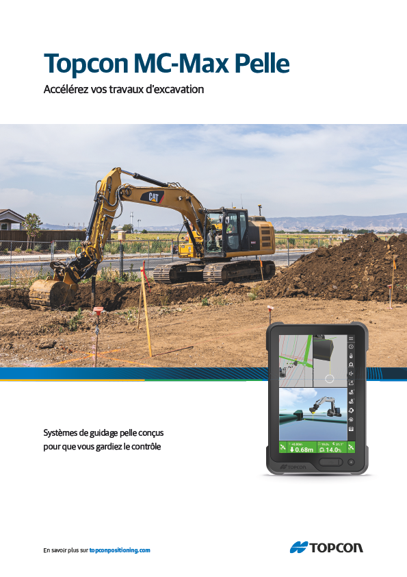 Topcon MC-Max Excavator Brochure (French) - Rev B