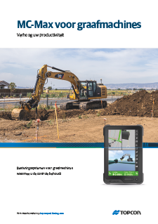 Topcon MC-Max Excavator Brochure (Dutch) - Rev B