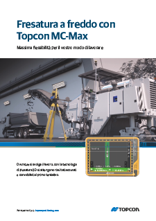 Topcon MC-Max Milling Brochure (Italian) - Rev B