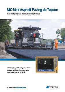 Topcon MC-Max Asphalt Paving Brochure (Spanish) - Rev B