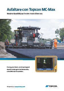 Topcon MC-Max Alsphalt Paving Brochure (Italian) - Rev B