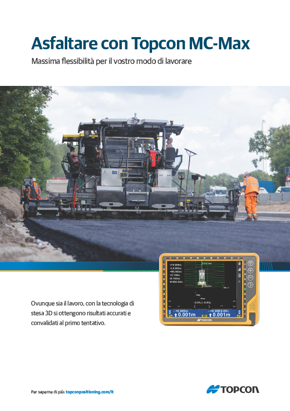 Topcon MC-Max Alsphalt Paving Brochure (Italian) - Rev B