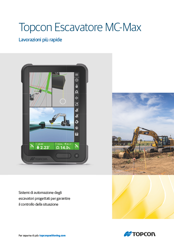 MC-Max Excavator Brochure (Italian) - Rev C