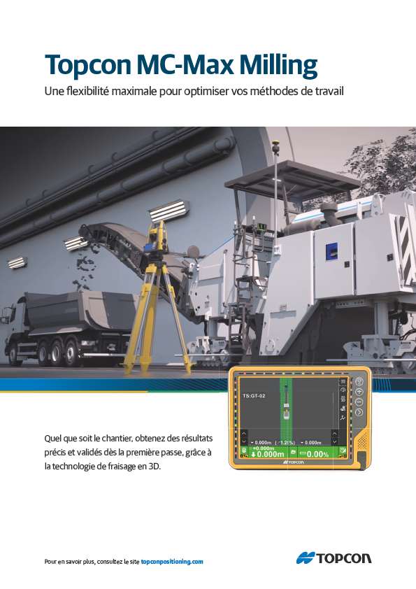 Topcon MC-Max Milling Brochure (French) - Rev B