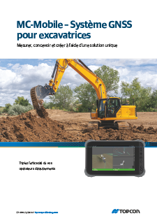 Topcon MC-Mobile for Excavators Brochure (French) - Rev C