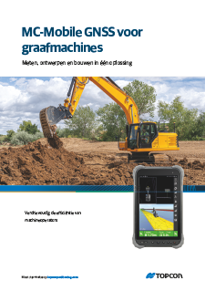 Topcon MC-Mobile for Excavators brochure (Dutch) - Rev C
