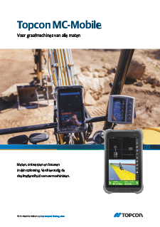 MC-Mobile Solutions Excavator Brochure (Dutch) - Rev B