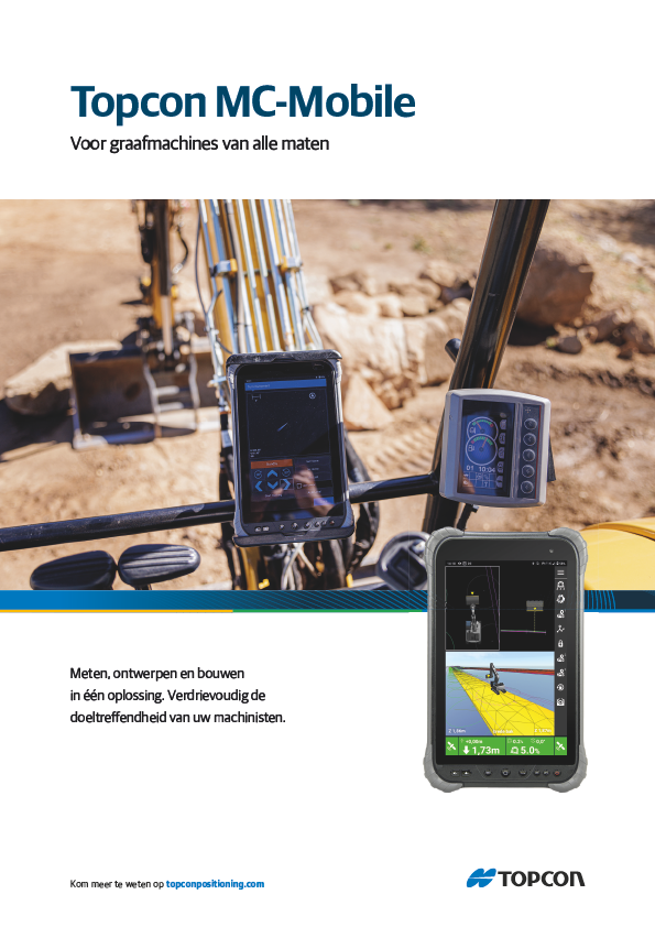 MC-Mobile Solutions Excavator Brochure (Dutch) - Rev B