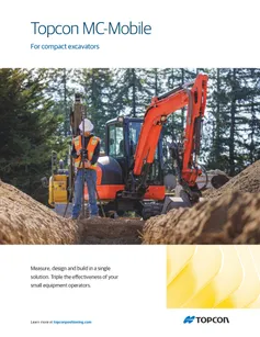 MC-Mobile Compact Excavators Brochure - Rev E