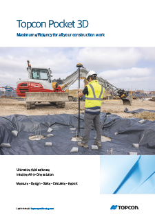 Topcon Pocket 3D Brochure (EMEA) - Rev K