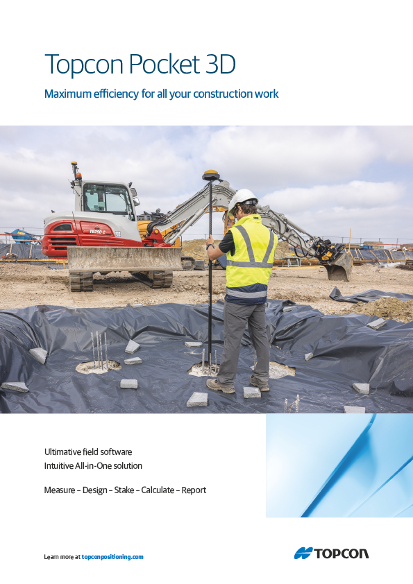 Topcon Pocket 3D Brochure (EMEA) - Rev K