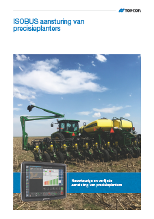 Topcon Row Crop Planting Brochure (Dutch) - Rev A