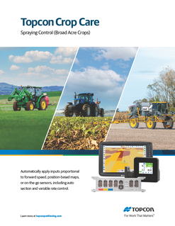 Spraying Control (Aftermarket) Brochure - Rev A