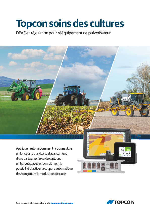 Topcon Spraying Control Aftermarket Brochure (French) - Rev B