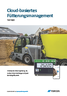 Topcon Cloud Based Feed Management TAP FEED (German) - Rev B