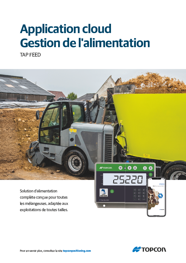 Topcon Cloud Based Feed Management TAP FEED (French) - Rev B