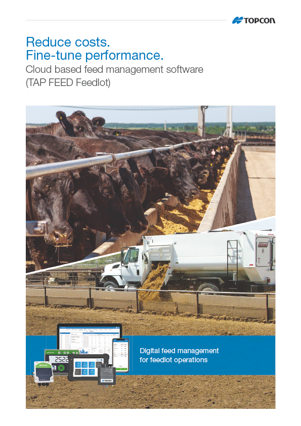 Topcon TAP FEED Feedlot Brochure (EMEA) - Rev A