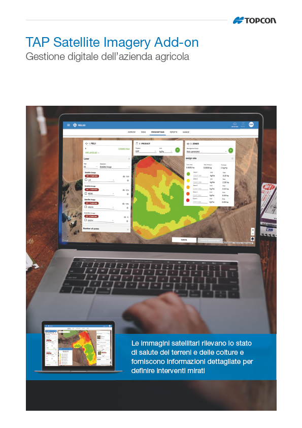 Topcon TAP Satellite Imagery Addon Brochure (Italian) - Rev A