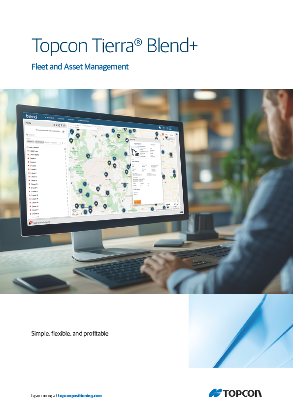 Topcon Tierra Blend Plus Remote Asset Management (EMEA) - Rev M