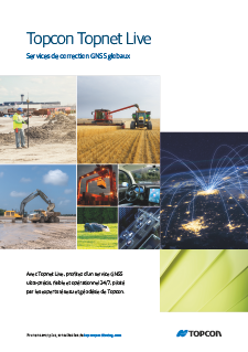 Topcon Topnet Live Brochure (French) - Rev F