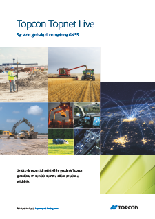 Topcon Topnet Live Brochure (Italian) - Rev F