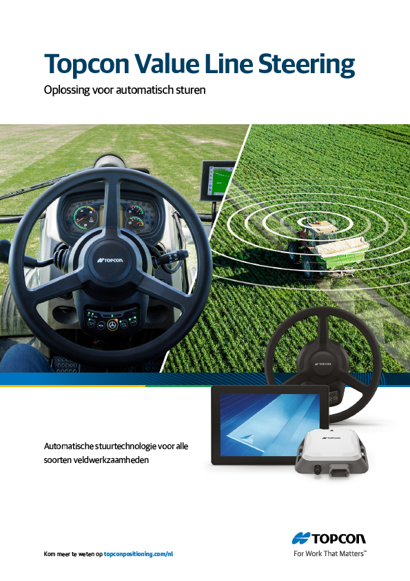 Value Line Steering brochure (Dutch) - Rev B