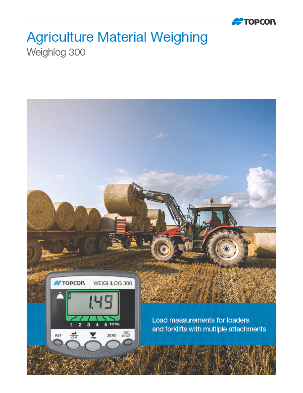 Weighlog 300 – Agriculture Material Weighing - Rev A