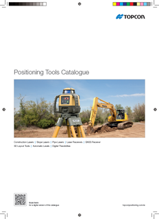 Positioning Tools Catalog