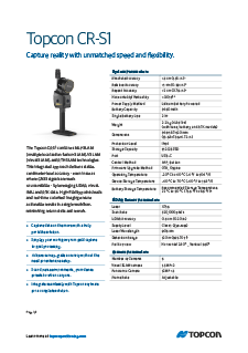 CR-S1 Datasheet (EMEA) - Rev A