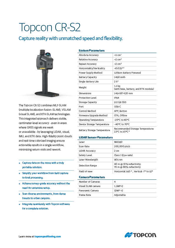 CR-S2 Datasheet (EMEA) - Rev A