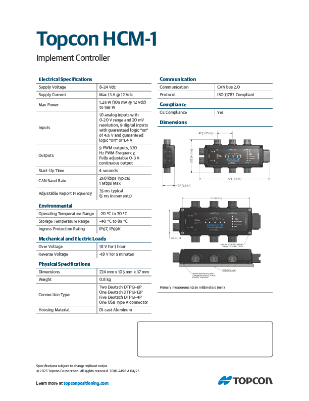 Document | Topcon Digital Asset HUB