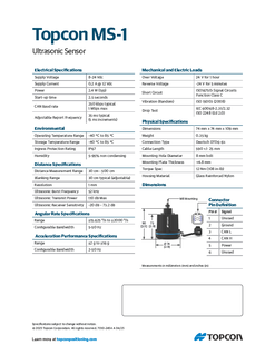 MS-1 Datasheet - Rev A